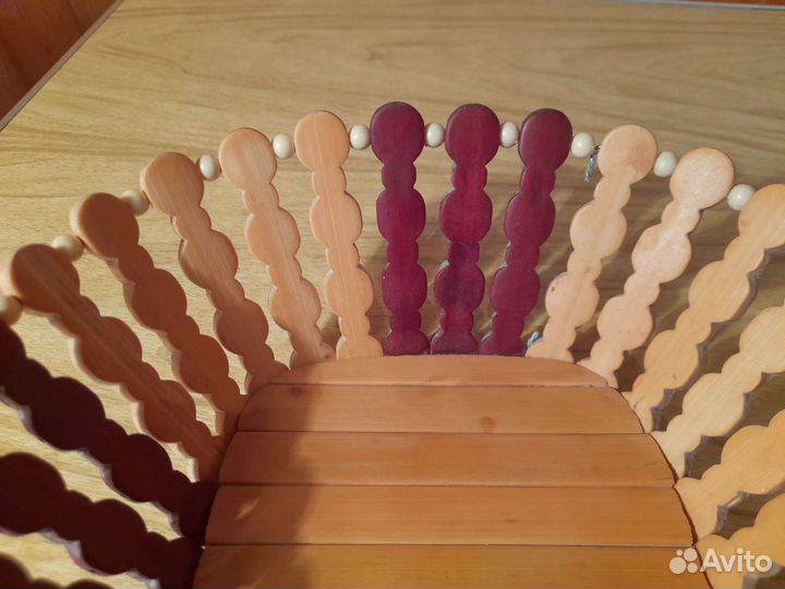 Корзинка интерьерная из дерева