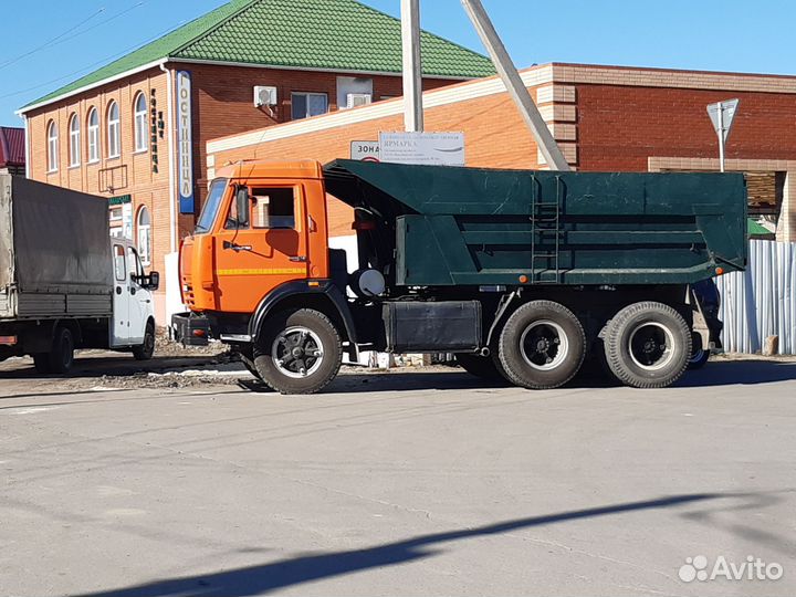 Услуги камаз самосвал