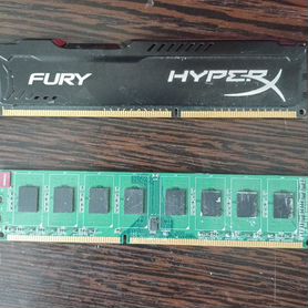 Оперативная память ddr3 8 gb 1600 fury