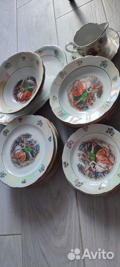 Столовый сервиз мадонна гдр