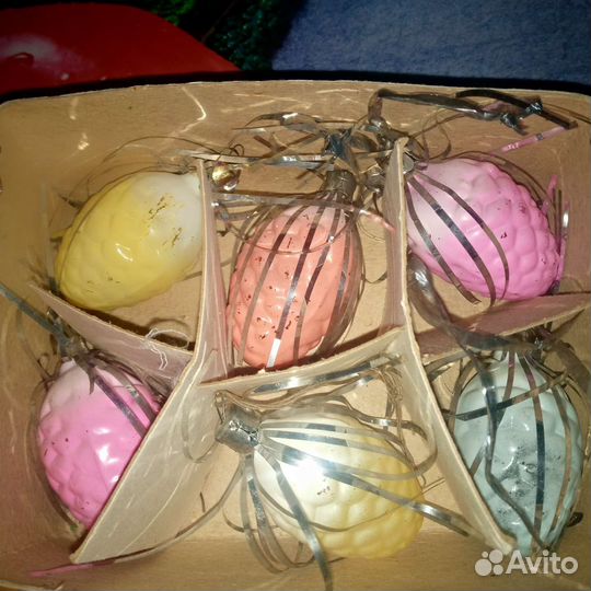 Елочные игрушки СССР