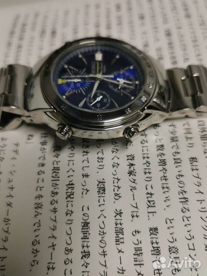 Seiko Chronograph 7T32 винтаж 1998 год