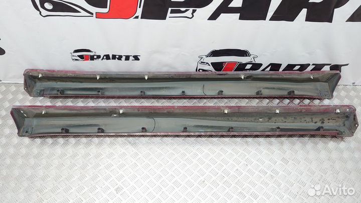 Накладки на пороги Mitsubishi ASX