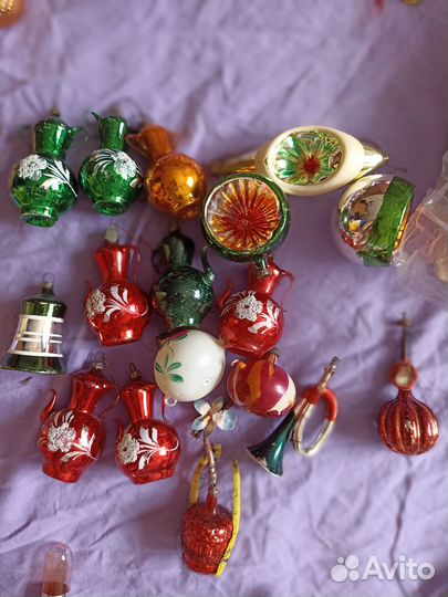 Игрушки редкие ёлочные
