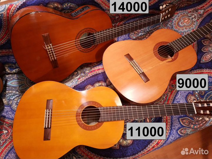 Yamaha c40 классическая гитара классика