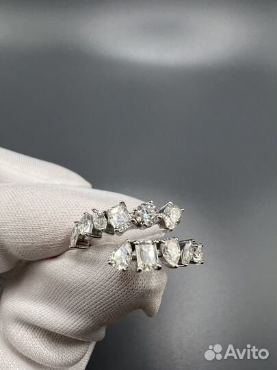 Кольцо муассанит бриллиант 2.6 карат