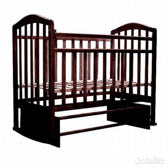 Кровать с продольным маятником