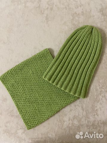 Комплект шапка и снуд детский