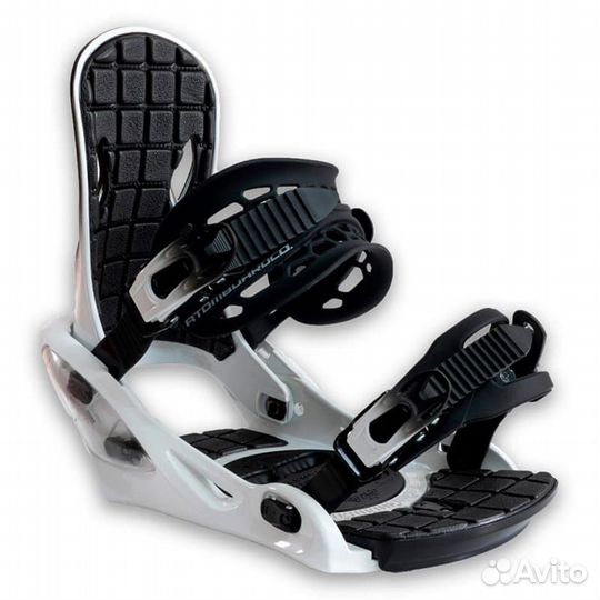 Крепление сноубордическое atom 21.21 Limited White