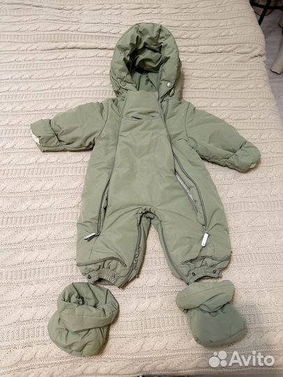 Зимний комбинезон для мальчика 62 68