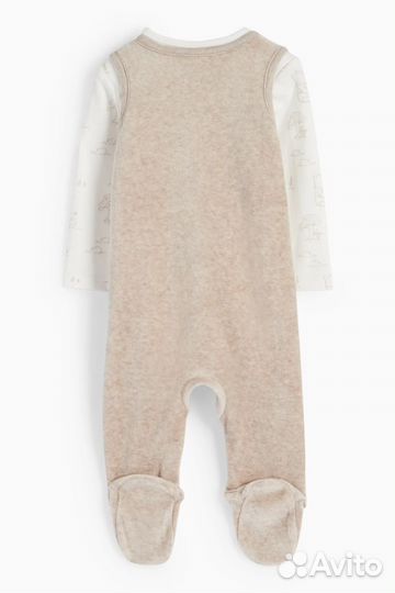 Комплект боди комбинезон C&A 74, 80