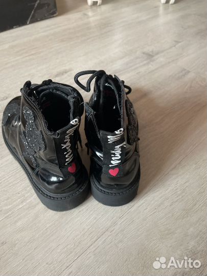 Ботинки демисезонные для девочки 34 размер