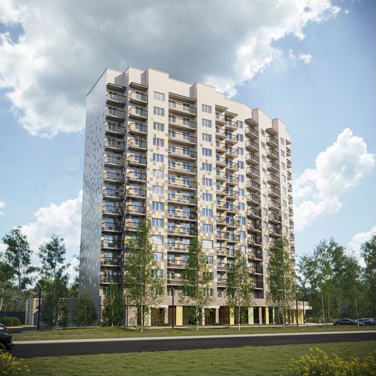 Квартира-студия, 34,4 м², 9/13 эт.