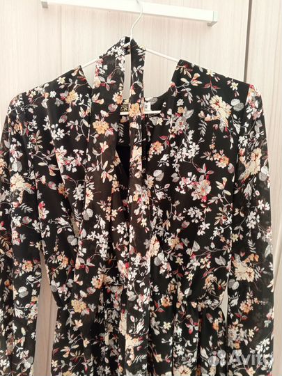 Шифоновое платье 48 размер