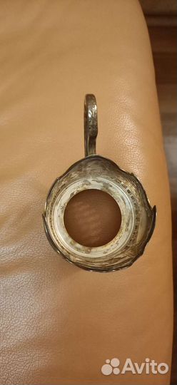 Подстаканник мельхиоровый Кольчугино 60 лет победы