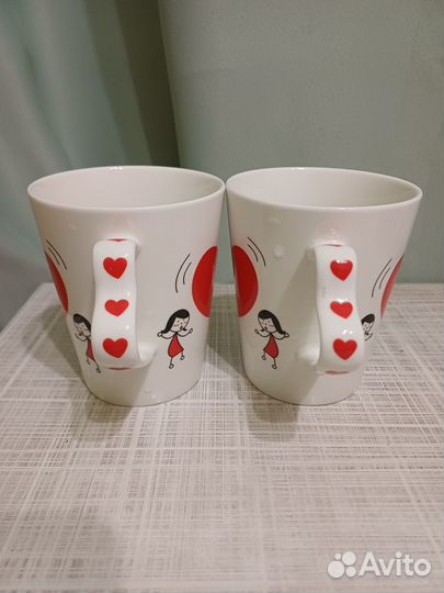 Кружки на день Святого Валентина