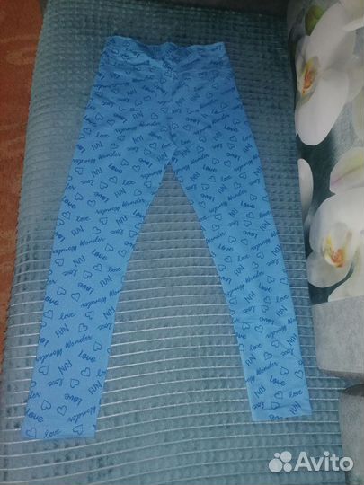 Брюки-лосины для девочки 152 рост