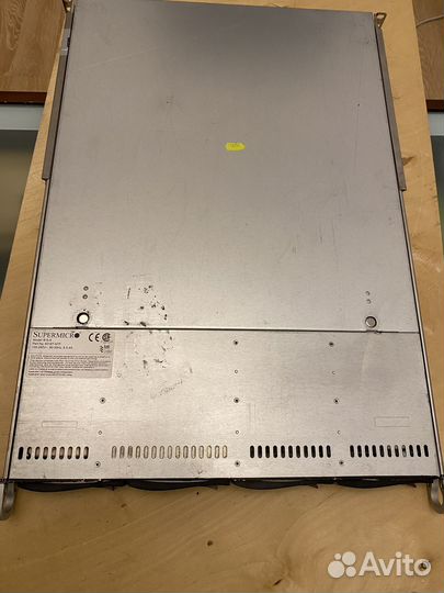 Сервер Supermicro 1U /2x Xeon Е5530 / 48GB DDR3