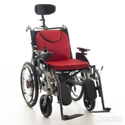 Складное кресло-коляска гибрид с электроприводом