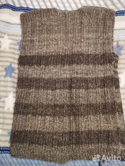 Жилет овечья шерсть