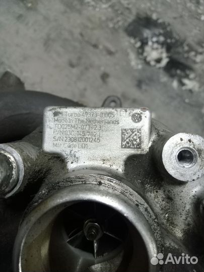 Турбина с горячей частью