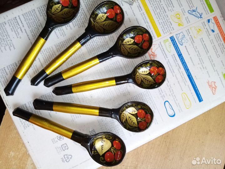 Ложки хохлома