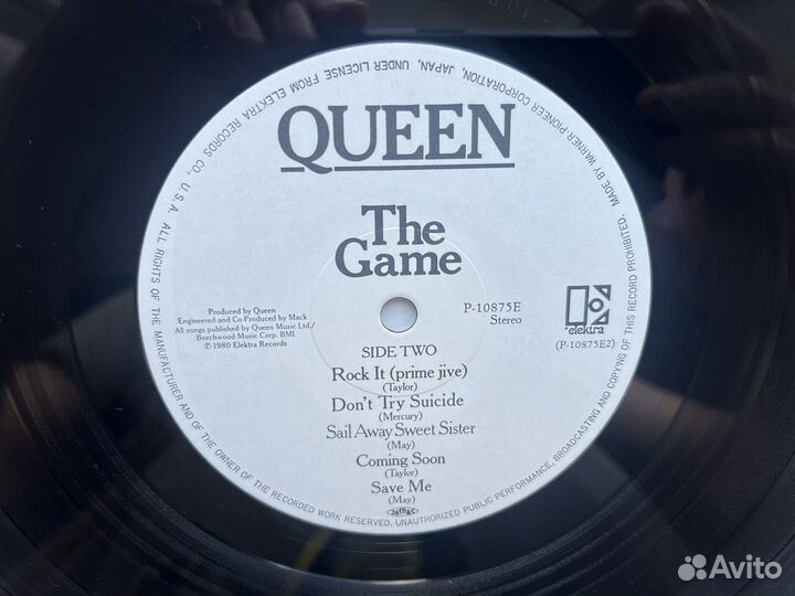 Queen – The Game LP / Mint Japan 1980г