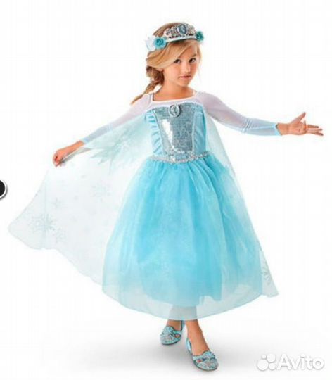 Платье Эльза 6 лет оригинал Disney Store