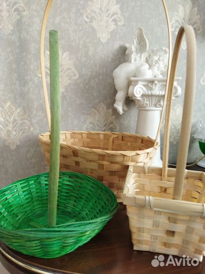 Корзина плетеная