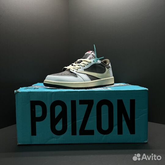 Кроссовки air Jordan travis scott reverse mocha