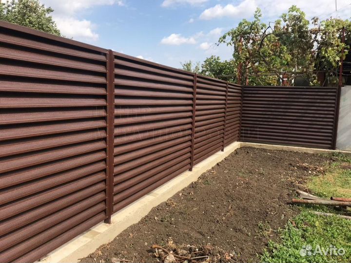 Забор из Еврожалюзи