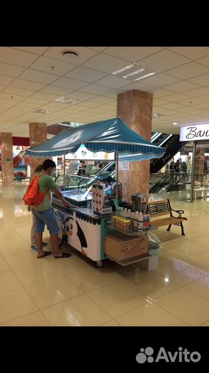 Карета для продажи мороженого