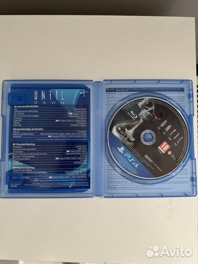 Until dawn ps4 диск