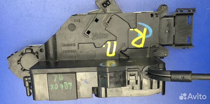 Ситроен С4 Пикассо Замок передней двери Прав