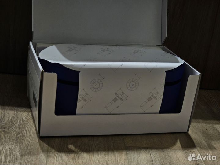 Стайлер dyson airwrap complete long hs05 синий