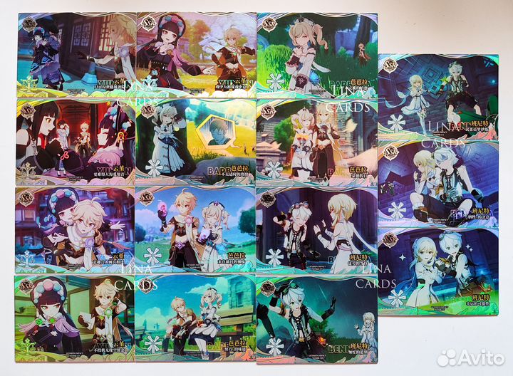 Коллекционные карточки геншин свиданки