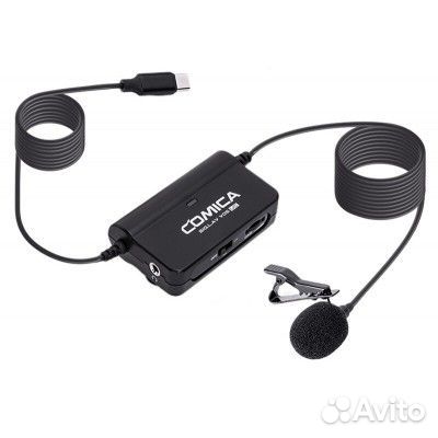 Петличный микрофон CoMica CVM-SIG.LAV V05 UC для с