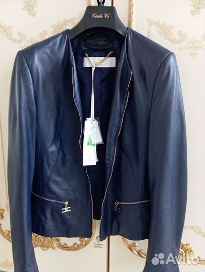 Куртка кожаная женская 46 размер