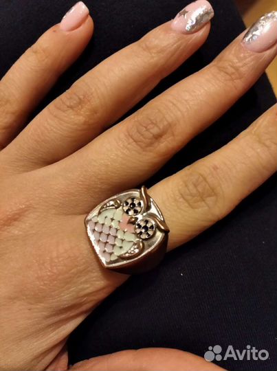 Кольца крупные женские