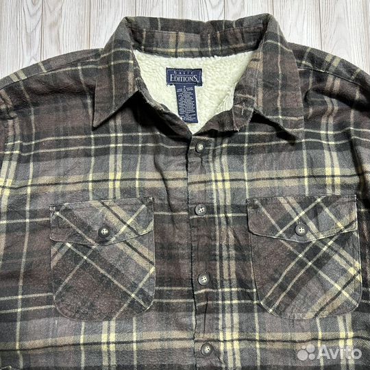 Рубашка теплая с шерпой L 50