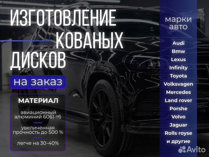 Кованые диски R25 Volkswagen Tiguan, Touareg