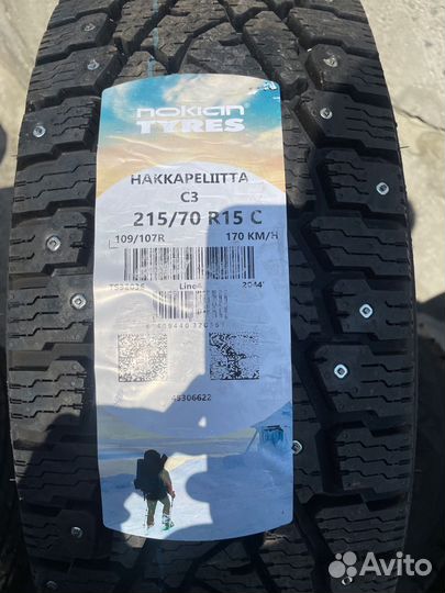 Nokian Tyres Hakkapeliitta C3 215/70 R15 109R