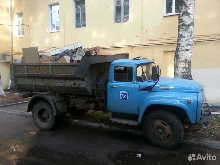 Вывоз мусора самосвал