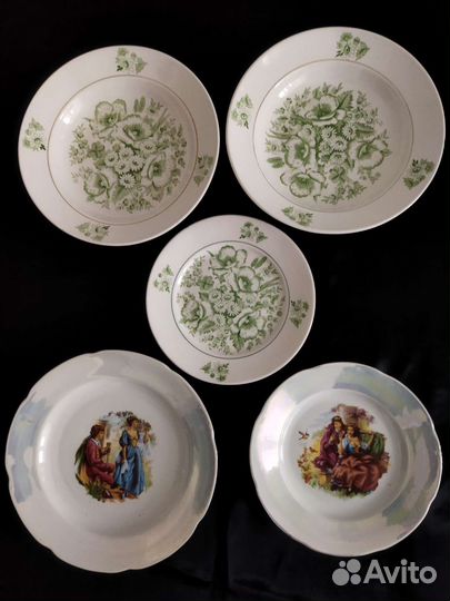 Тарелки Дулево 1956г., Барановка