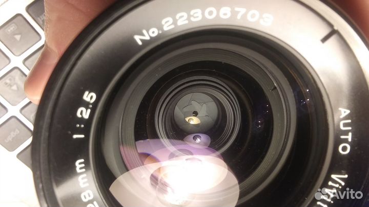 Vivitar 28mm f/2.5 с переходником NEX E mft m4/3