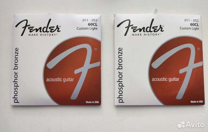 Fender 60CL Phosphor Bronze 11-52