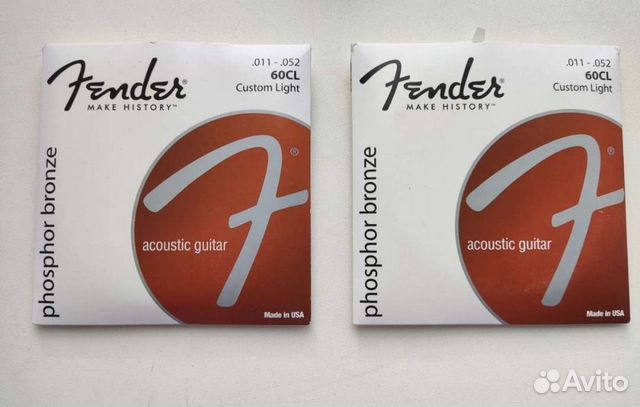 Fender 60CL Phosphor Bronze 11-52