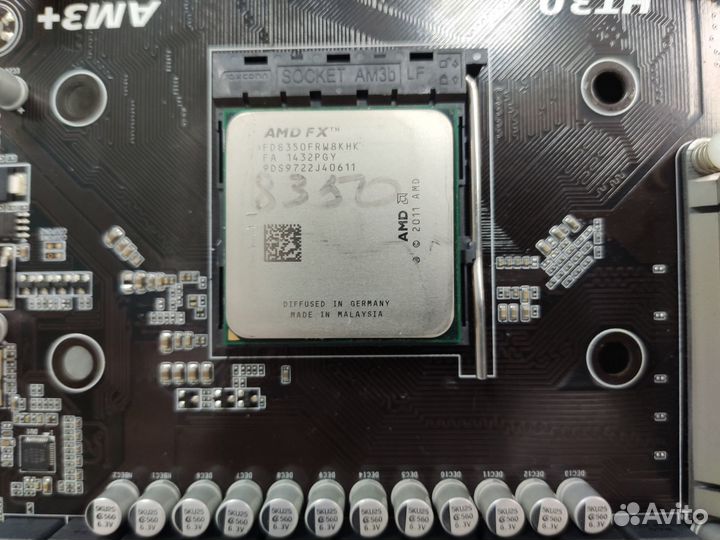 Комплект AM3+ gigabyte GA-970A-UD3P AMD FX-8350