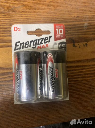 Батарейки energizer max d2
