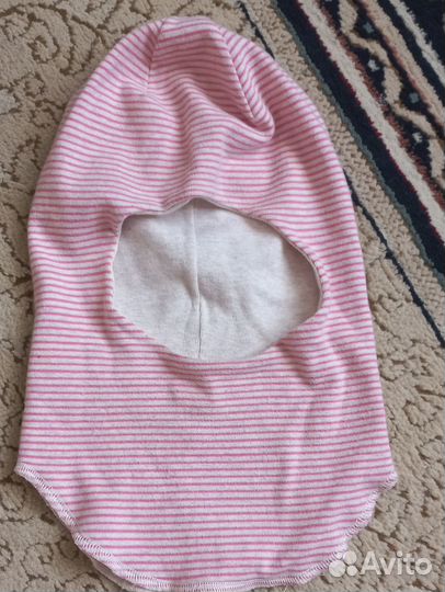 Шапка шлем для девочки